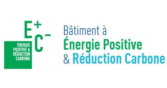 Pictogramme label E+C- Energie positive et Réduction Carbone