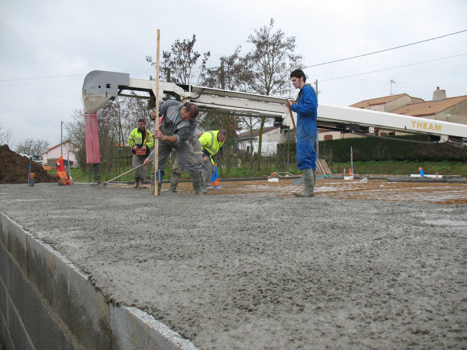 Estimer le volume nécessaire de béton pour son chantier