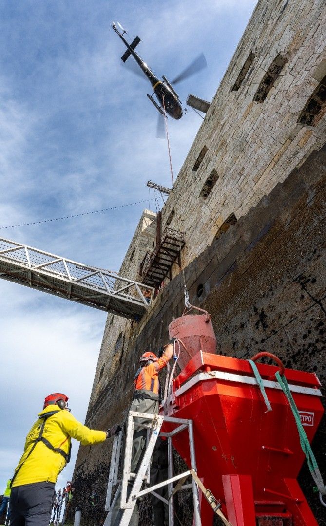 restauration fort boyard 
