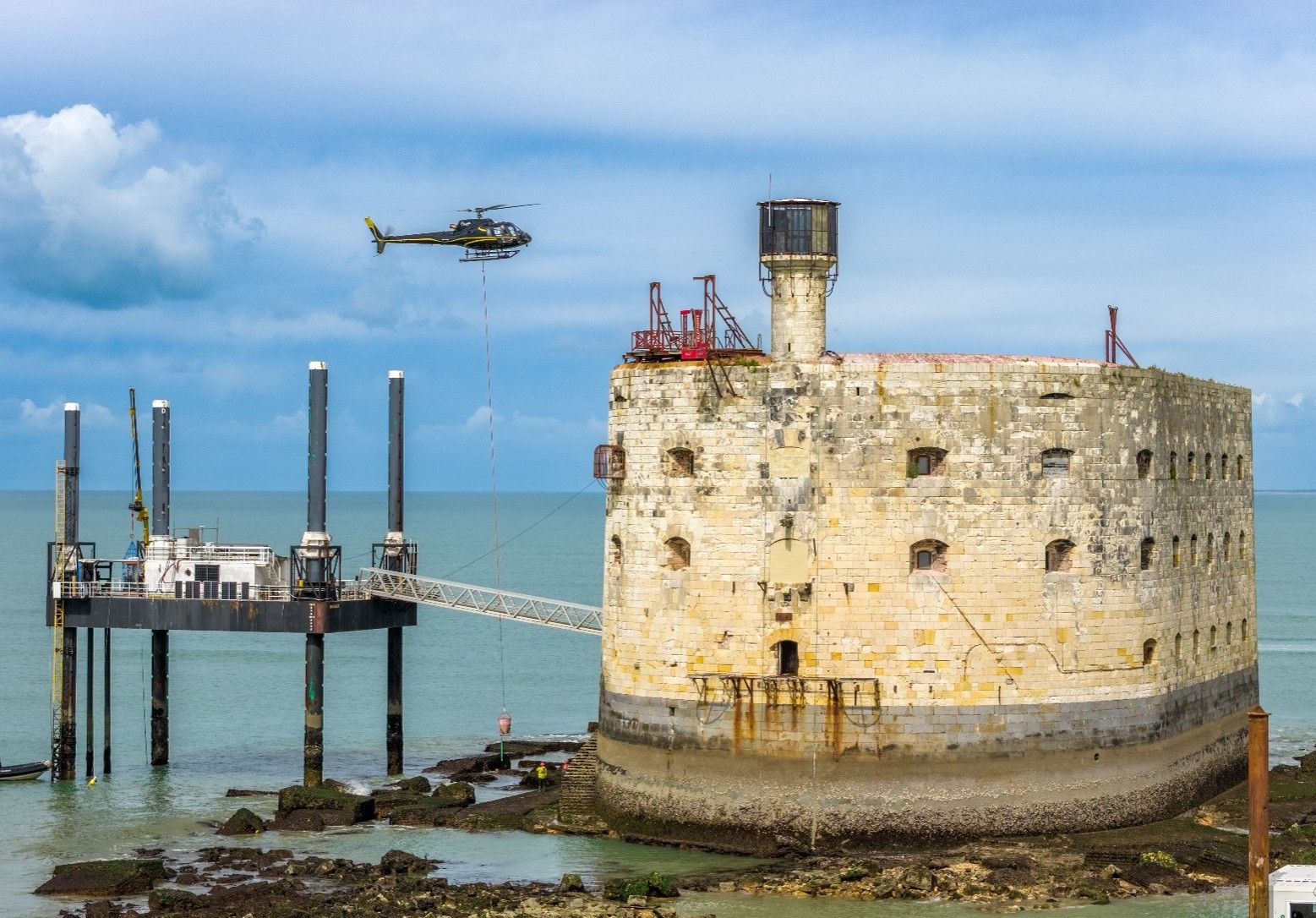 restauration fort boyard