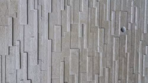 Béton finition matricé
